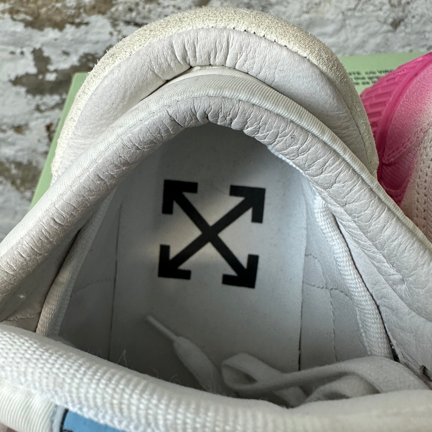 Off-White 3.0 Pink White Sneaker Sz 6.5 (39) DS