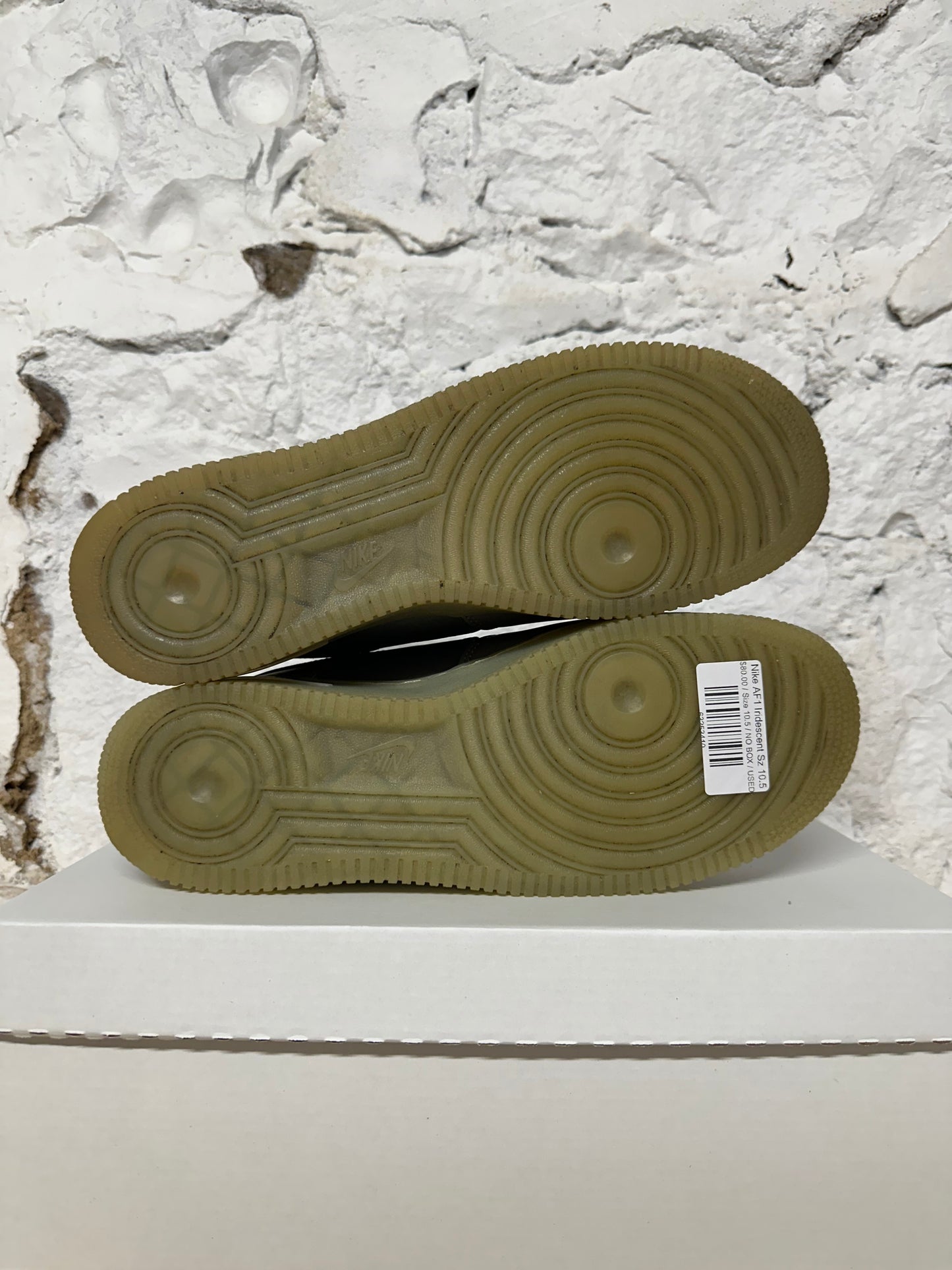 Nike Air Force 1 Low Iridescent Sz 10.5