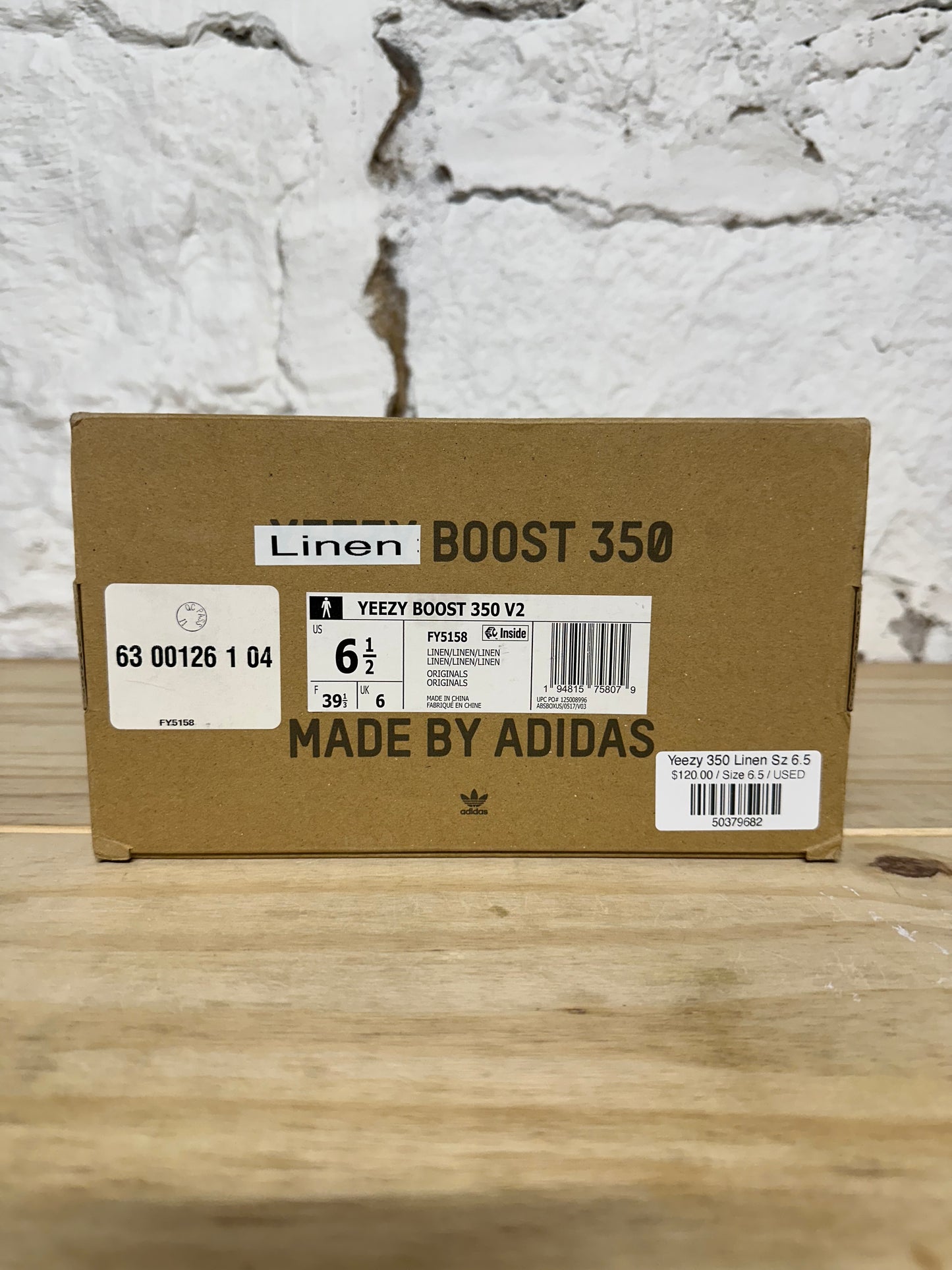 Yeezy 350 V2 Linen Sz 6.5