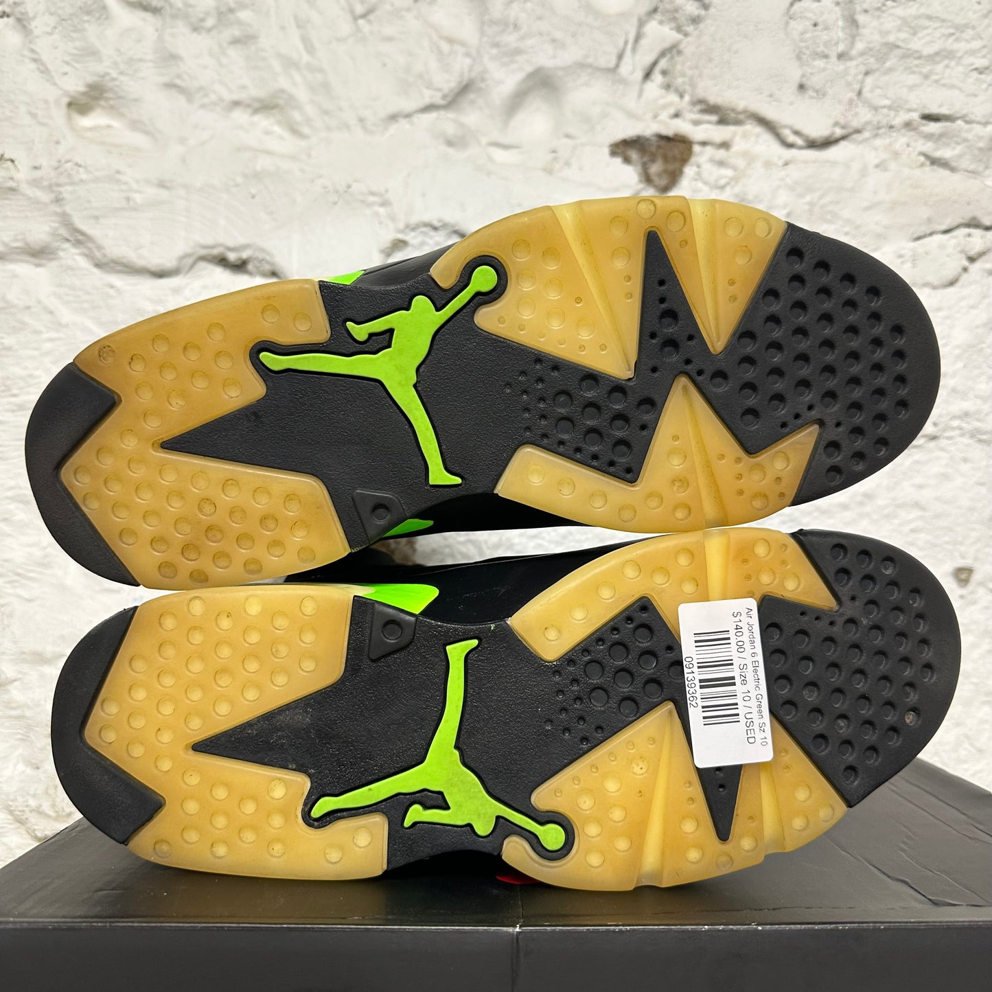 Air Jordan 6 Electric Green Sz 10