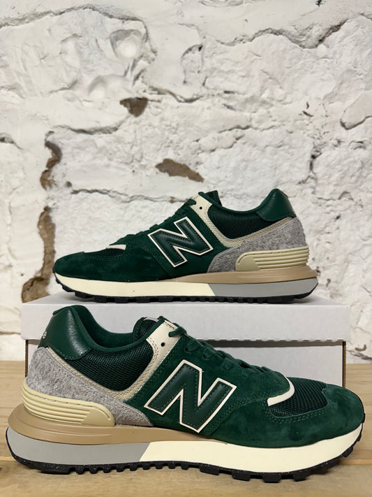 New Balance 574 Green White Sz 11