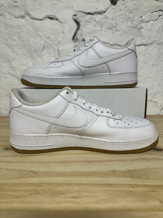 Nike Air Force 1 Low White Gum Sz 14