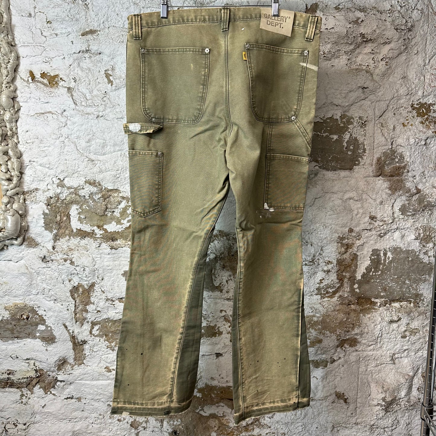 Gallery Department Moss LA Carpenter Flare Pants Sz 38