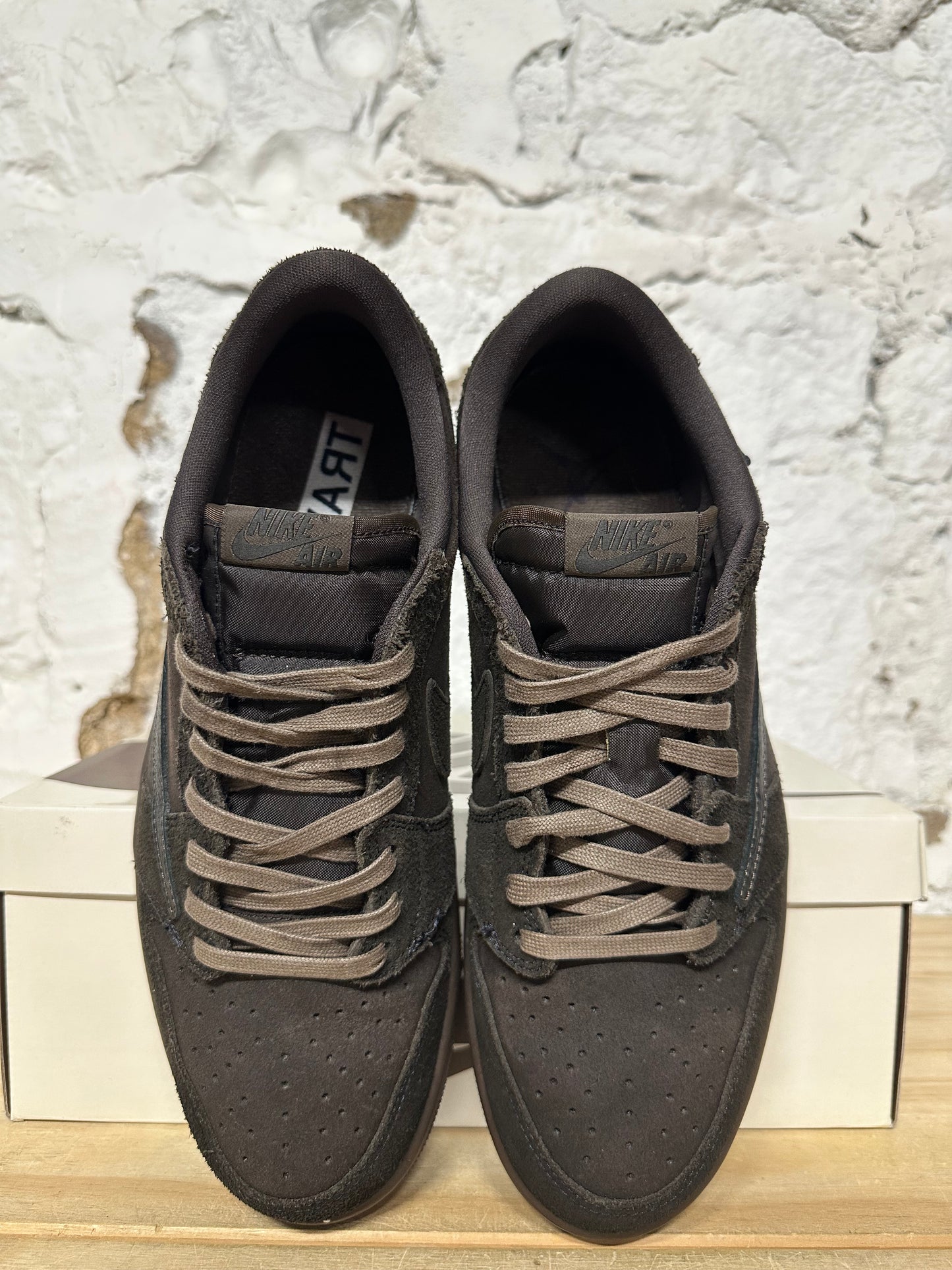 Air Jordan 1 Low Travis Scott Velvet Brown Sz 11