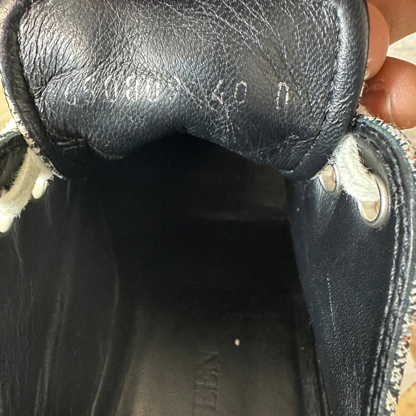 Alexander Mcqueen Multicolor Canvas Tread Low White Sz 7 (40) No Box