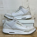 Air Jordan 3 Triple White Sz 14