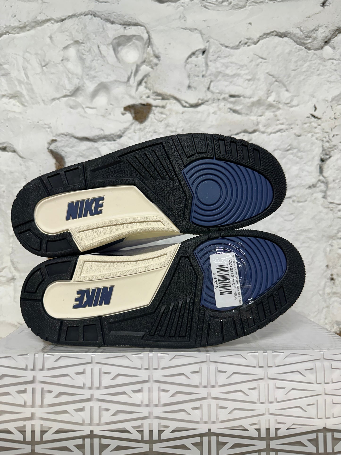 Air Jordan 3 A Ma Maniere Diffused Blue Sz 8.5 DS