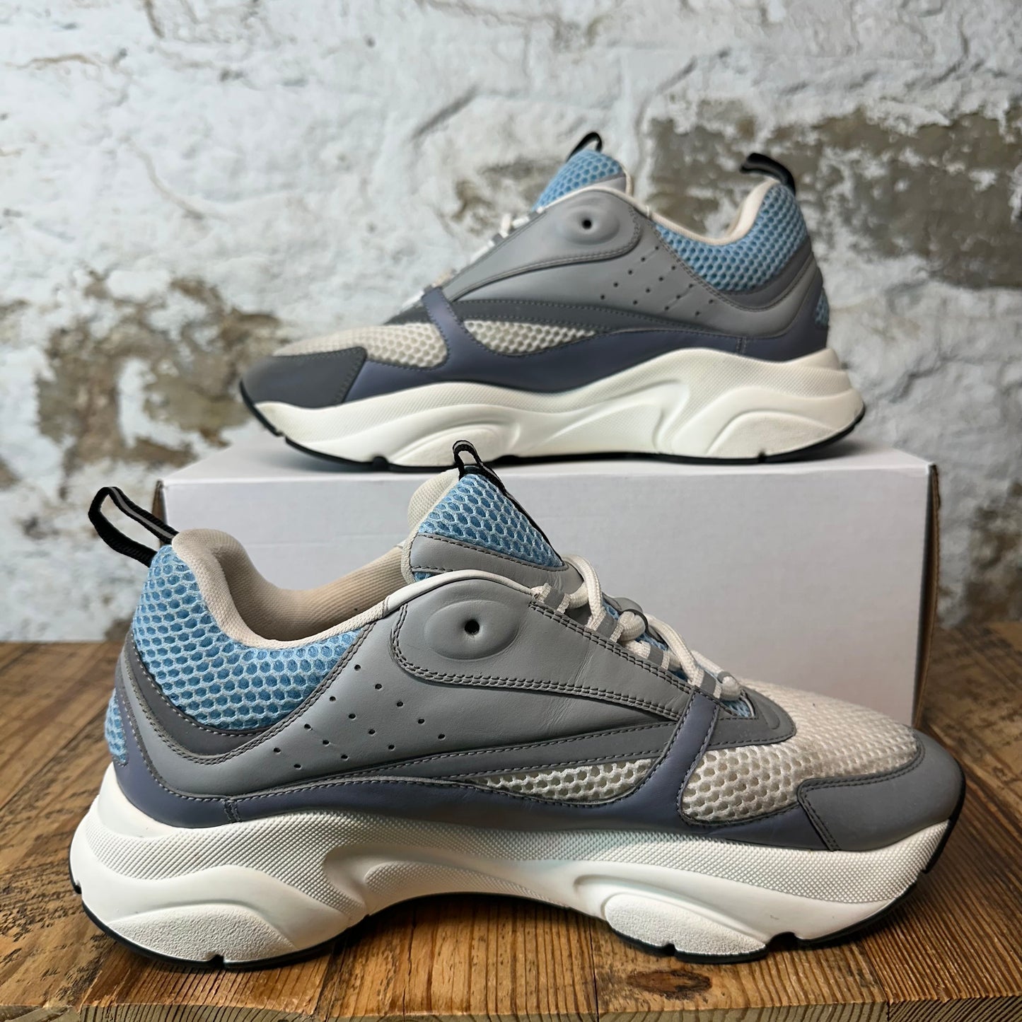 Dior B22 Blue Grey White Sneaker Sz 10 (43