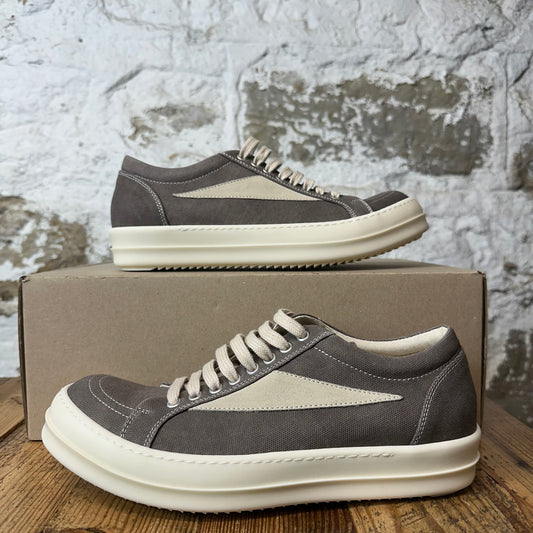 Rick Owens Vintage Dark Dust Milk Sneaker Sz 8 (41) DS