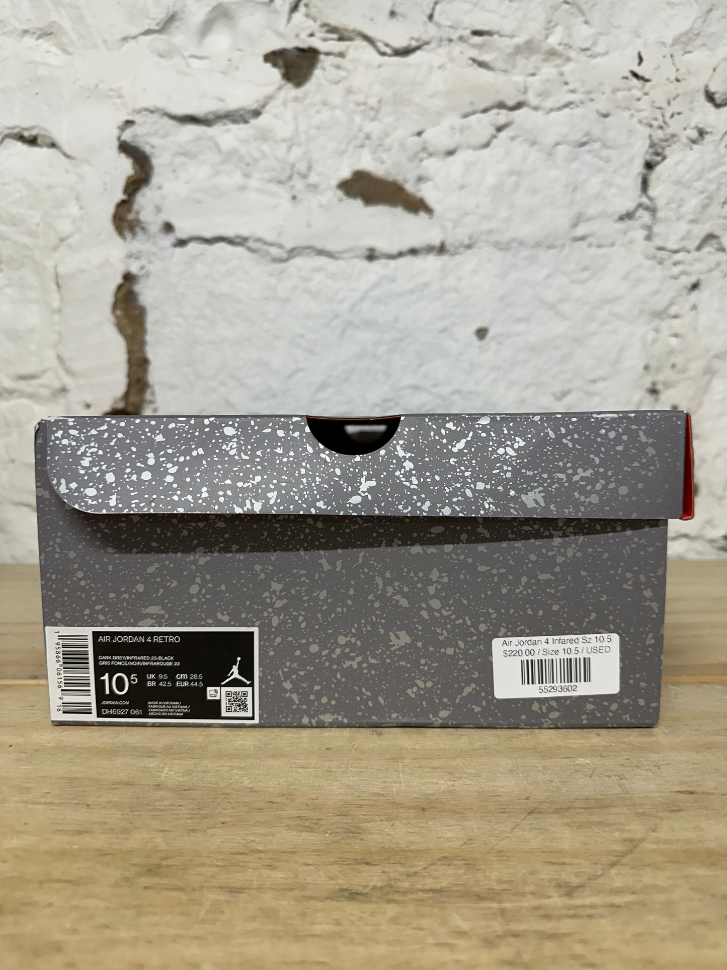 Air Jordan 4 Infrared Sz 10.5