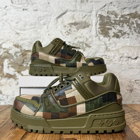 Louis Vuitton Damoflage Damier Maxi Trainer Sneaker Sz 9.5 (8LV)