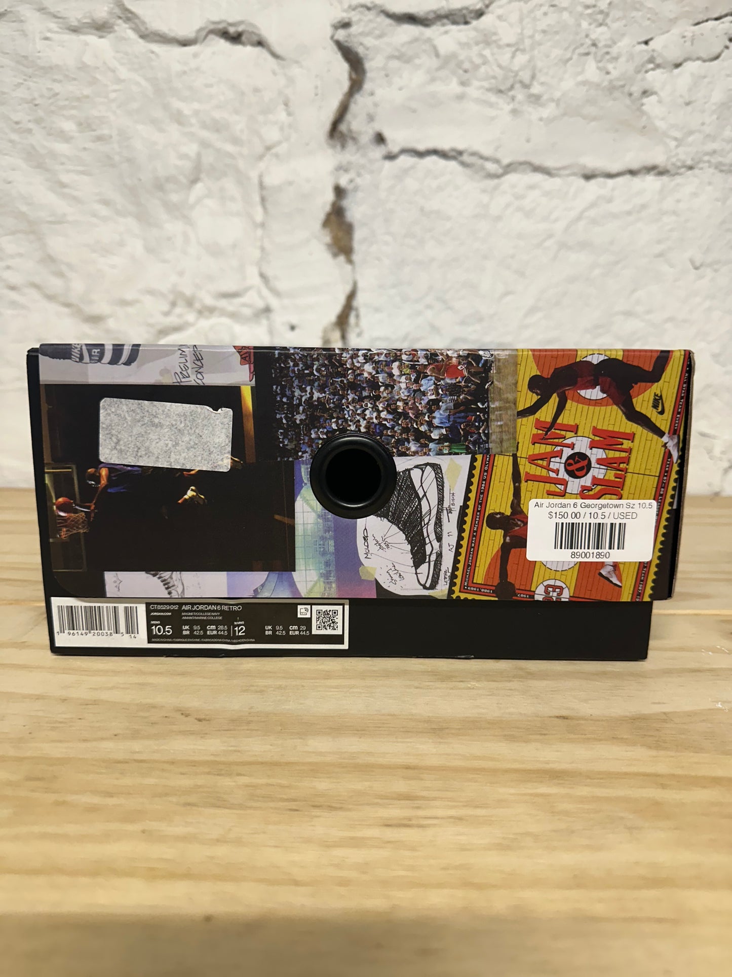 Air Jordan 6 Georgetown Sz 10.5