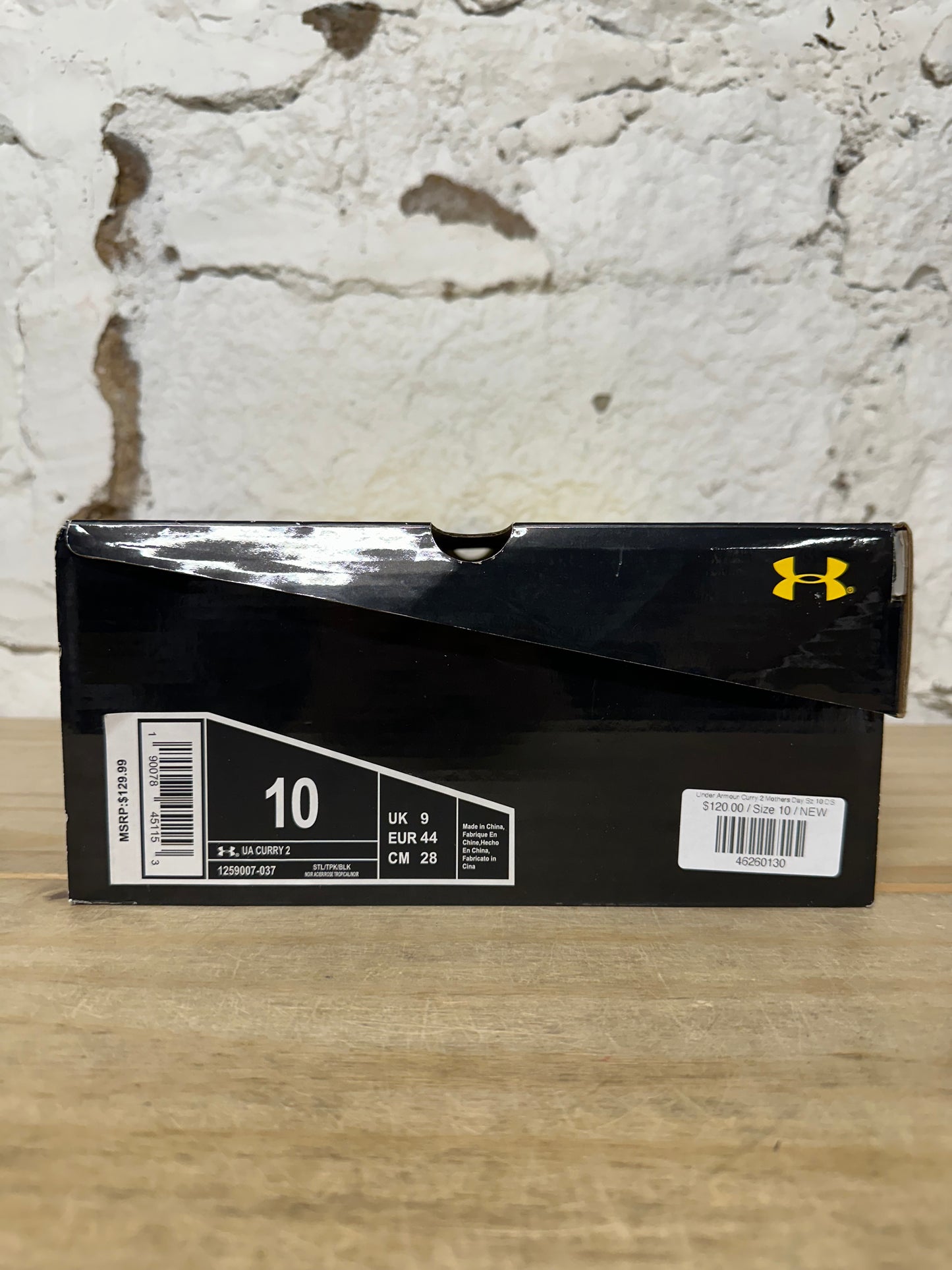 Under Armour Curry 2 Mothers Day Sz 10 DS