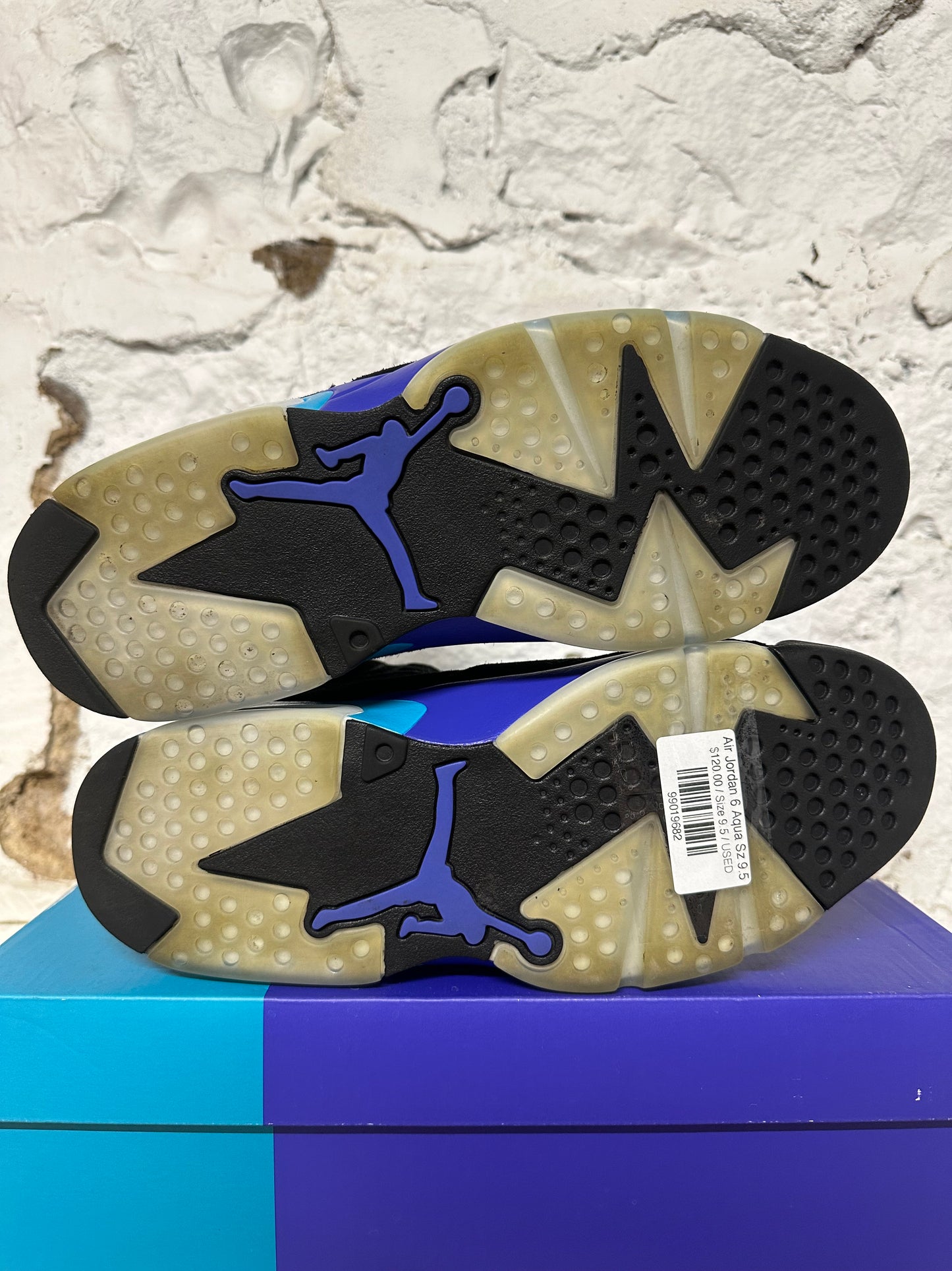 Air Jordan 6 Aqua Sz 9.5