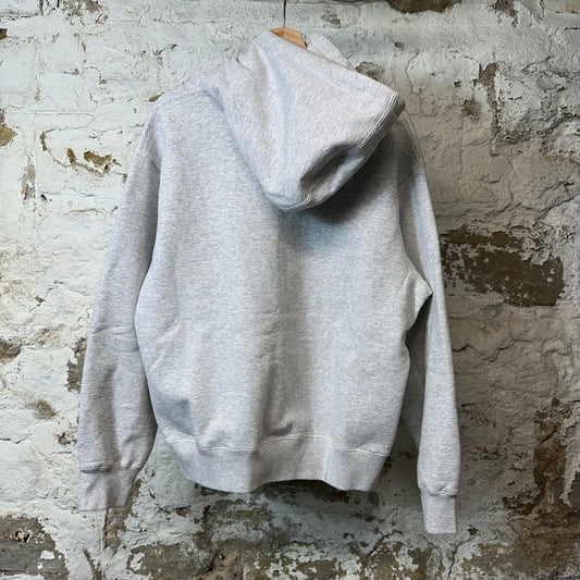 Supreme Small Box Logo Hoodie Grey Sz M