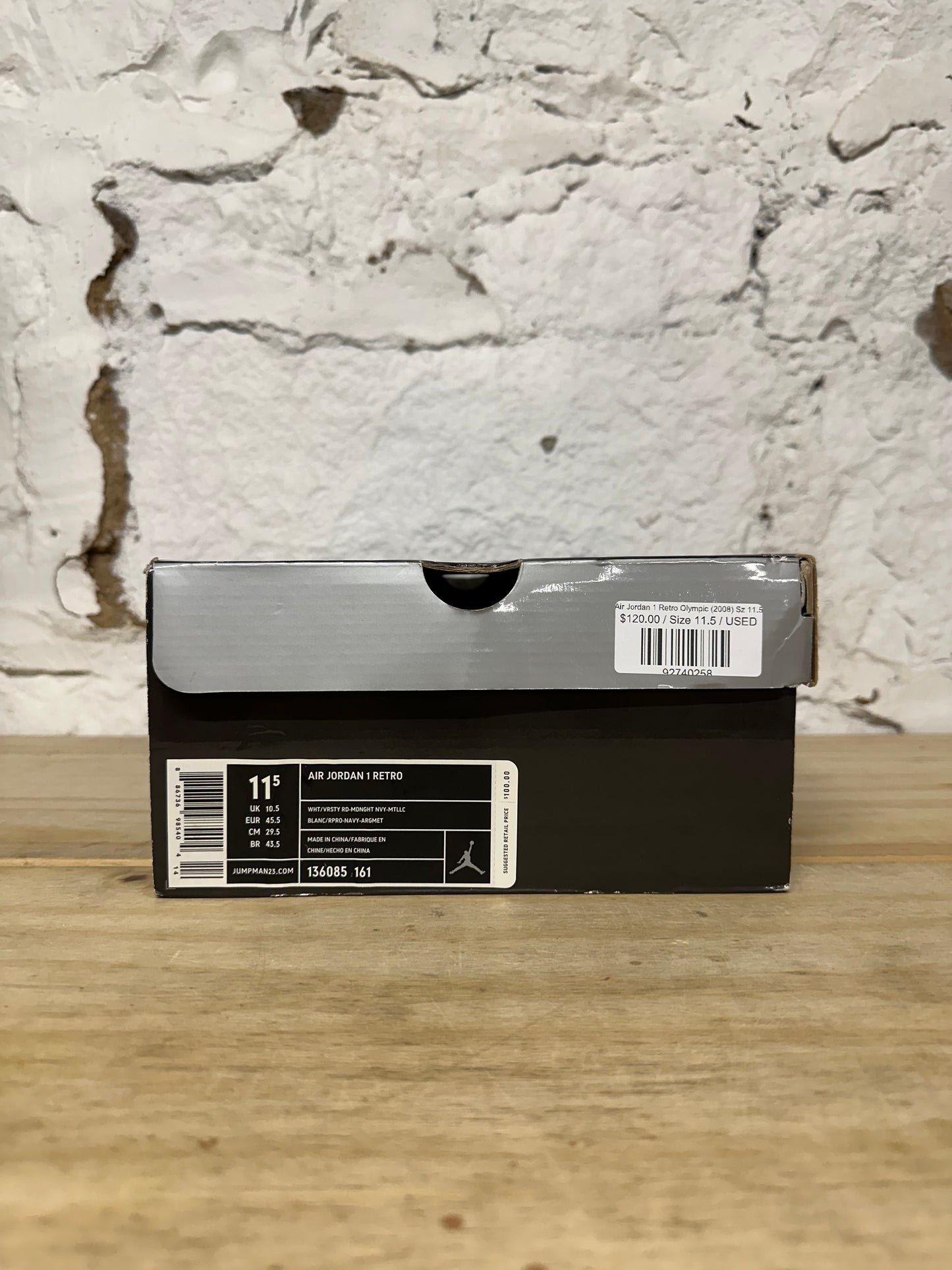 Air Jordan 1 Mid Olympic (2008) Sz 11.5