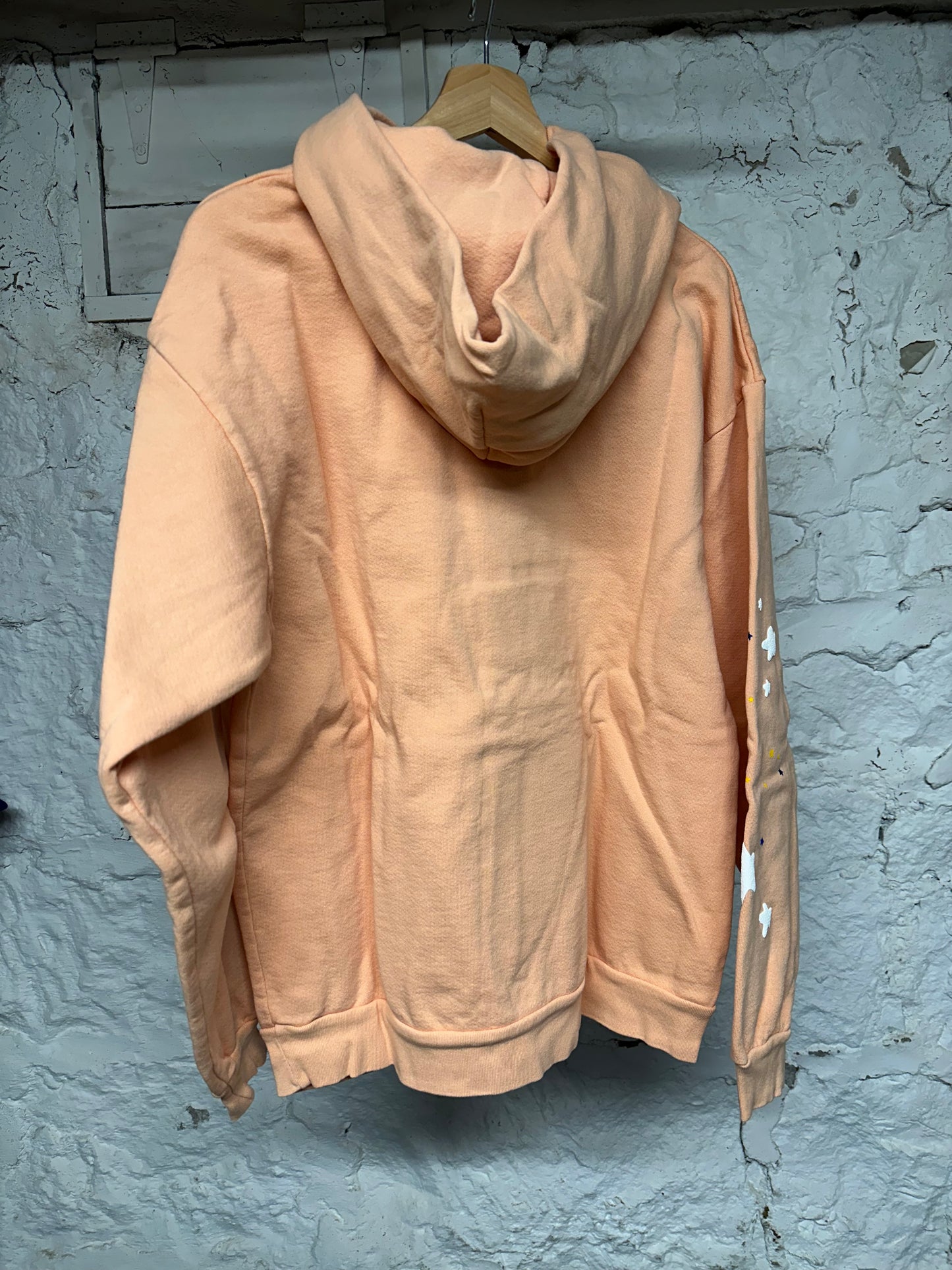 Sp5der Peach Hoodie Sz L DS