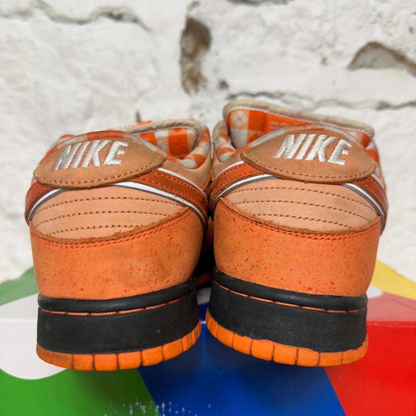 Nike SB Dunk Low Concepts Orange Lobster Sz 10