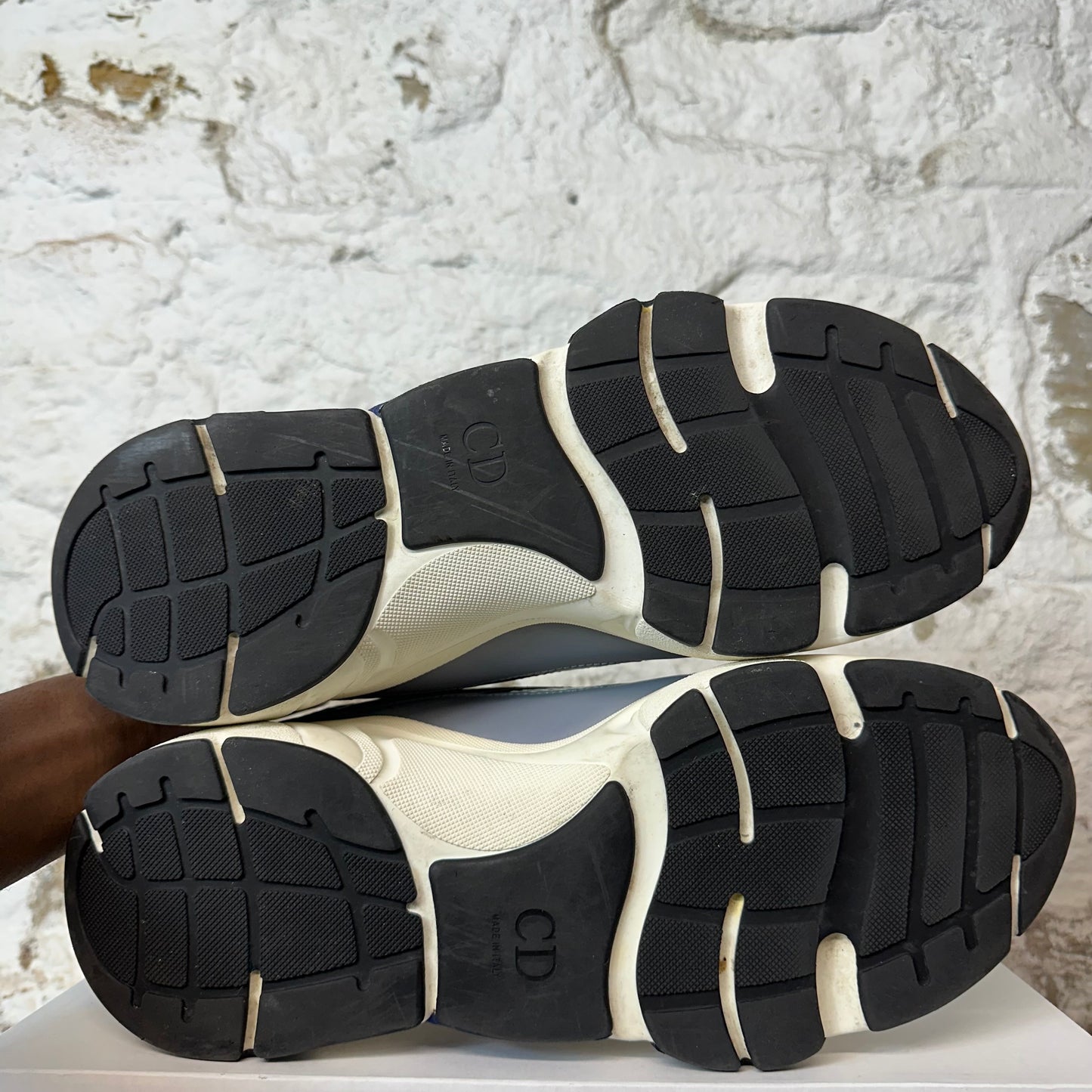 Dior B22 Blue Gray White Sneaker Sz 13 (46)