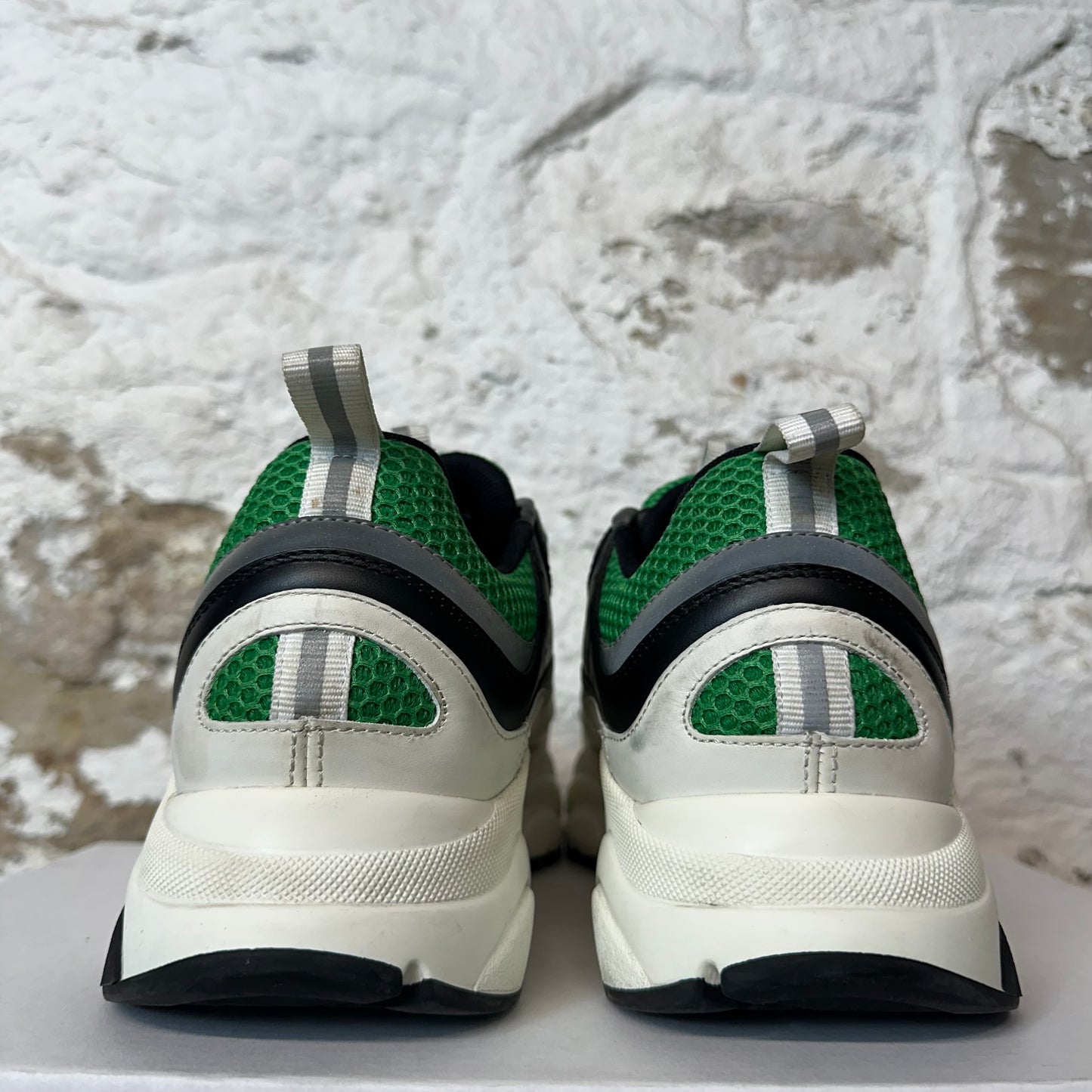 Dior B22 Green Black White Sneaker Sz 9 (42)