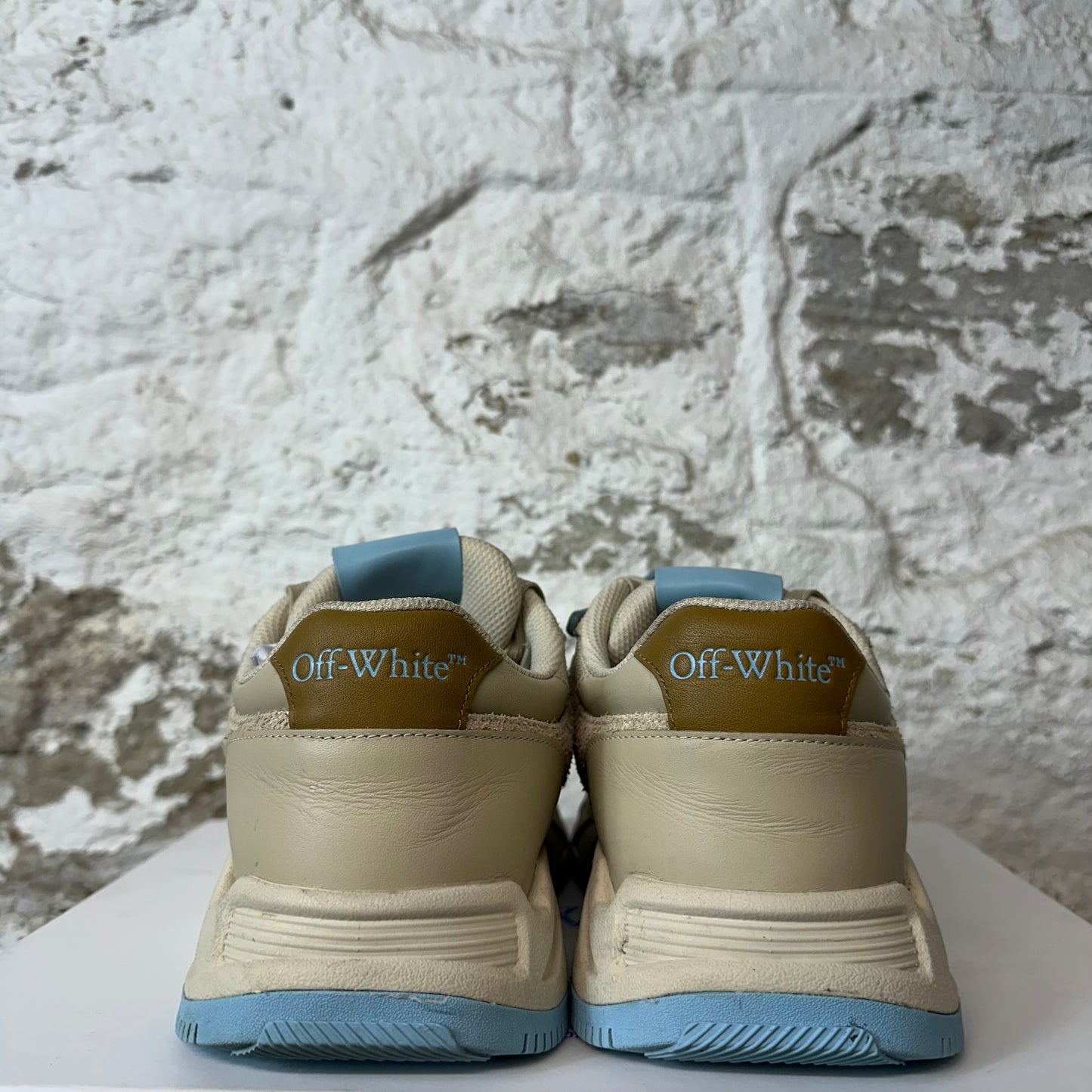 Off White Kick Off 5.0 Beige Sneaker Sz 8 (41)