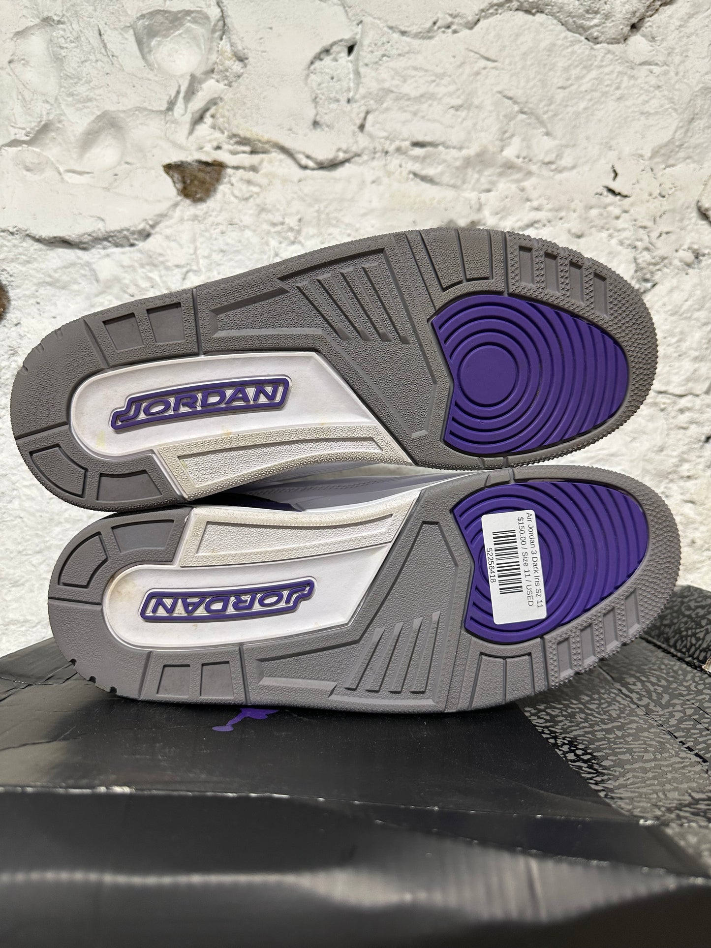 Air Jordan 3 Dark Iris Sz 11