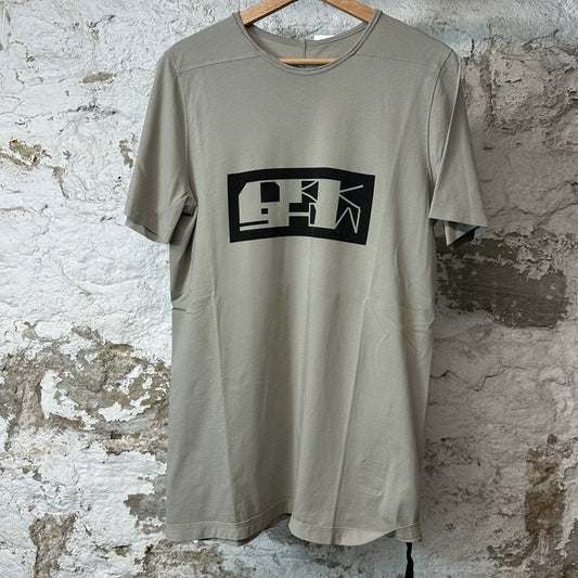 Rick Owens DRKSHDW Level T-shirt Grey Sz M