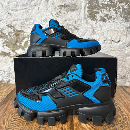 Prada Cloudbust Thunder Teal Blue Black Sneaker Sz 7