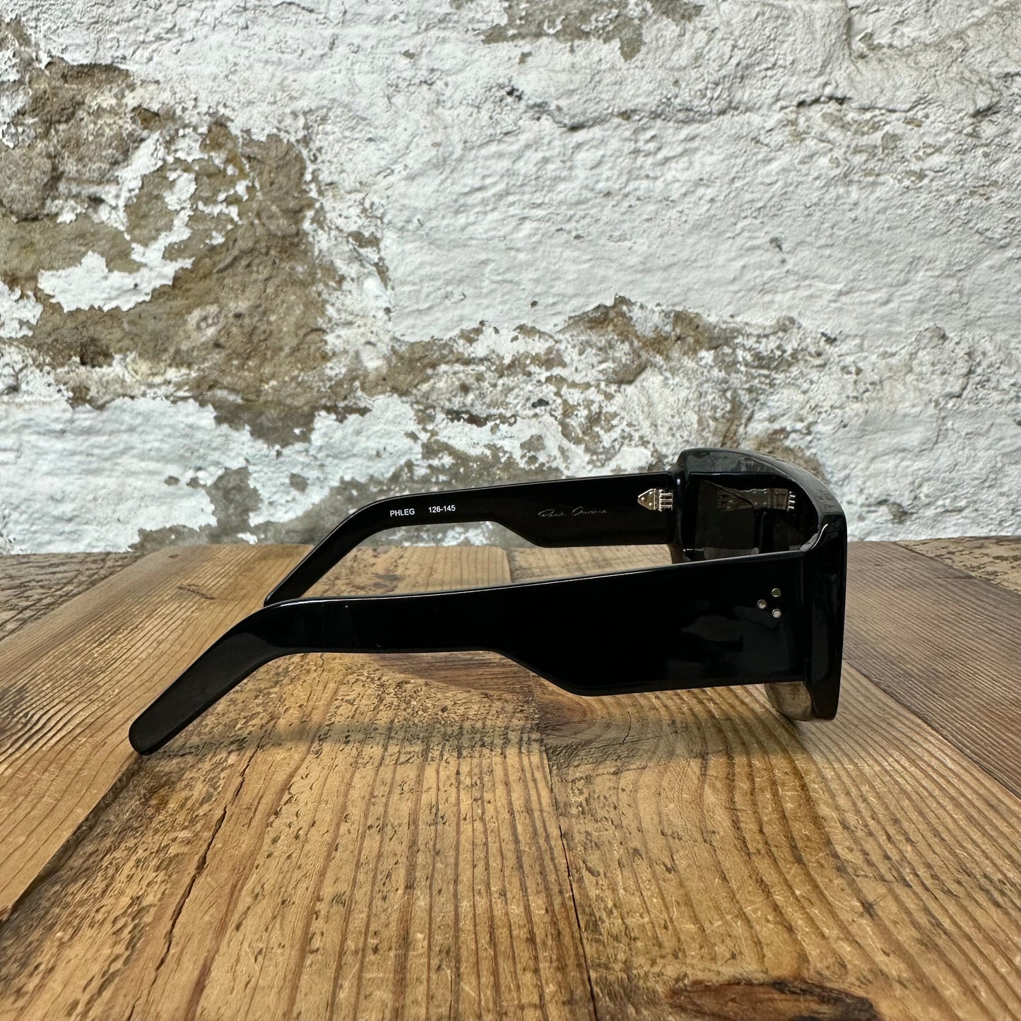 Rick Owens Black Sunglasses