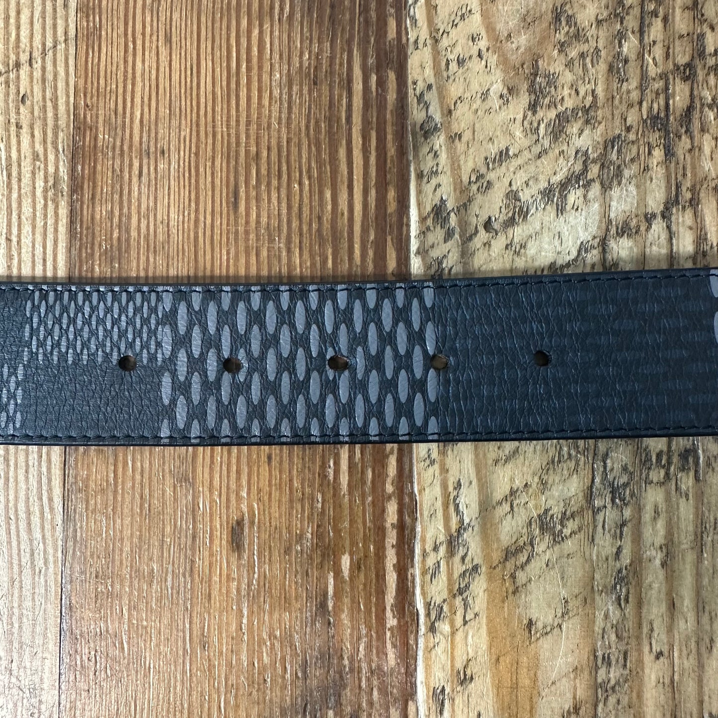 Louis Vuitton Damier Graphite Belt Sz (100/40)