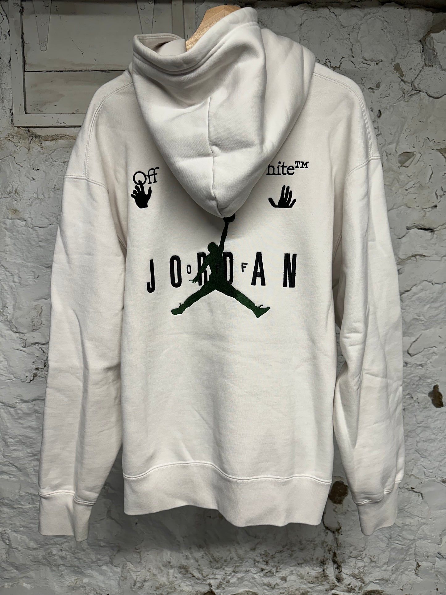 Off White Air Jordan White Hoodie Sz XL