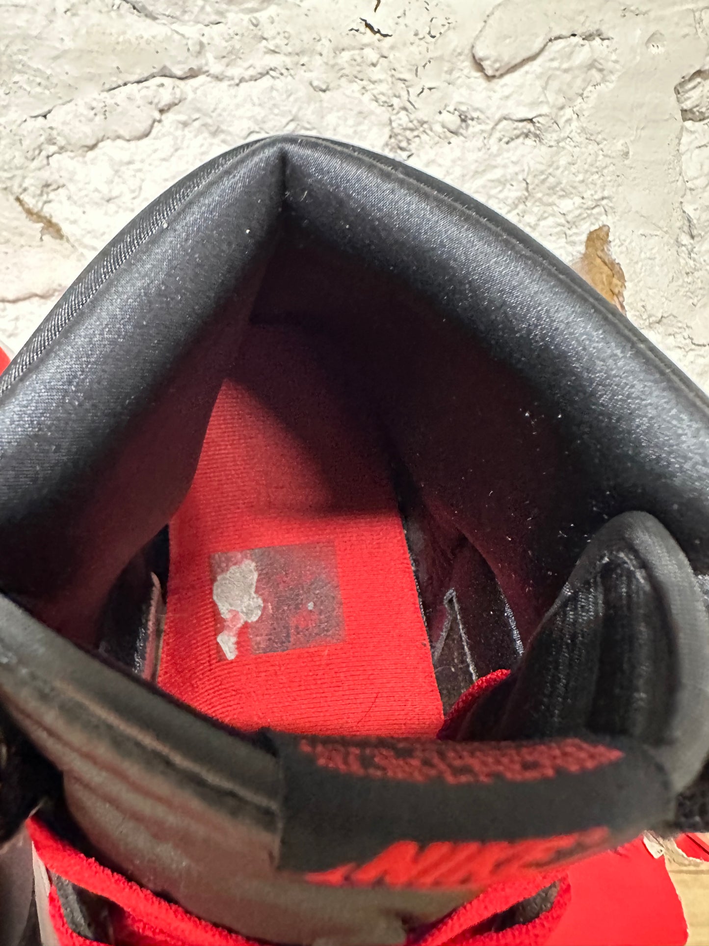 Air Jordan 1 High Satin Bred Sz 10.5 (12W)