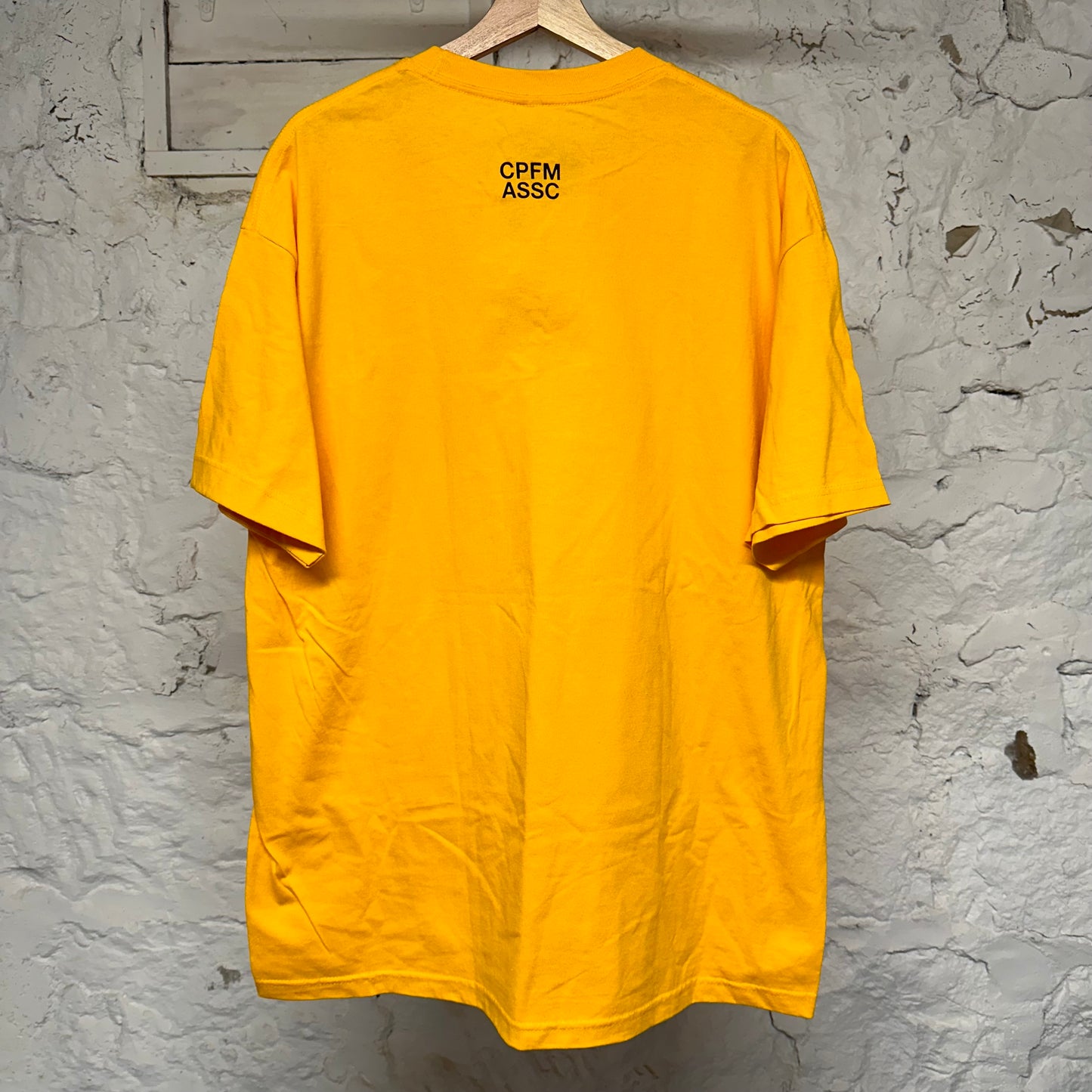 Anti Social Social Club CPFM Yellow Cactus T-Shirt Sz XL DS