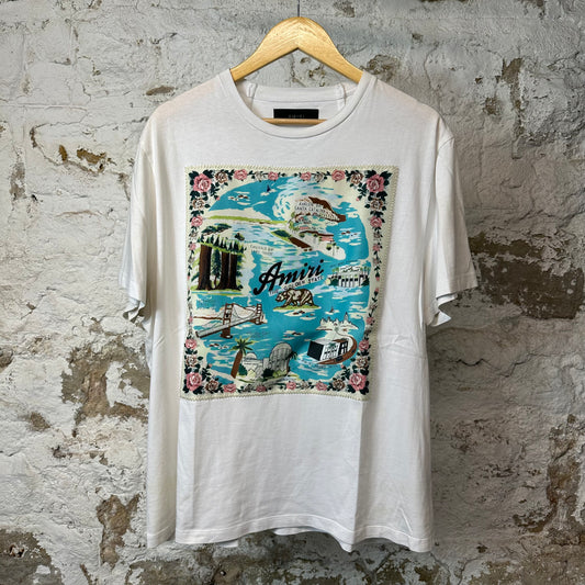 Amiri Park Logo T-shirt White Sz XL