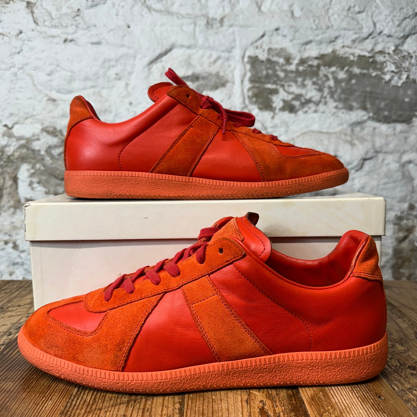Maison Margiela Replica Orange Sneaker Sz 12 (45)