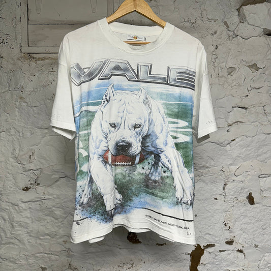 Vale White Cane T-Shirt Sz M
