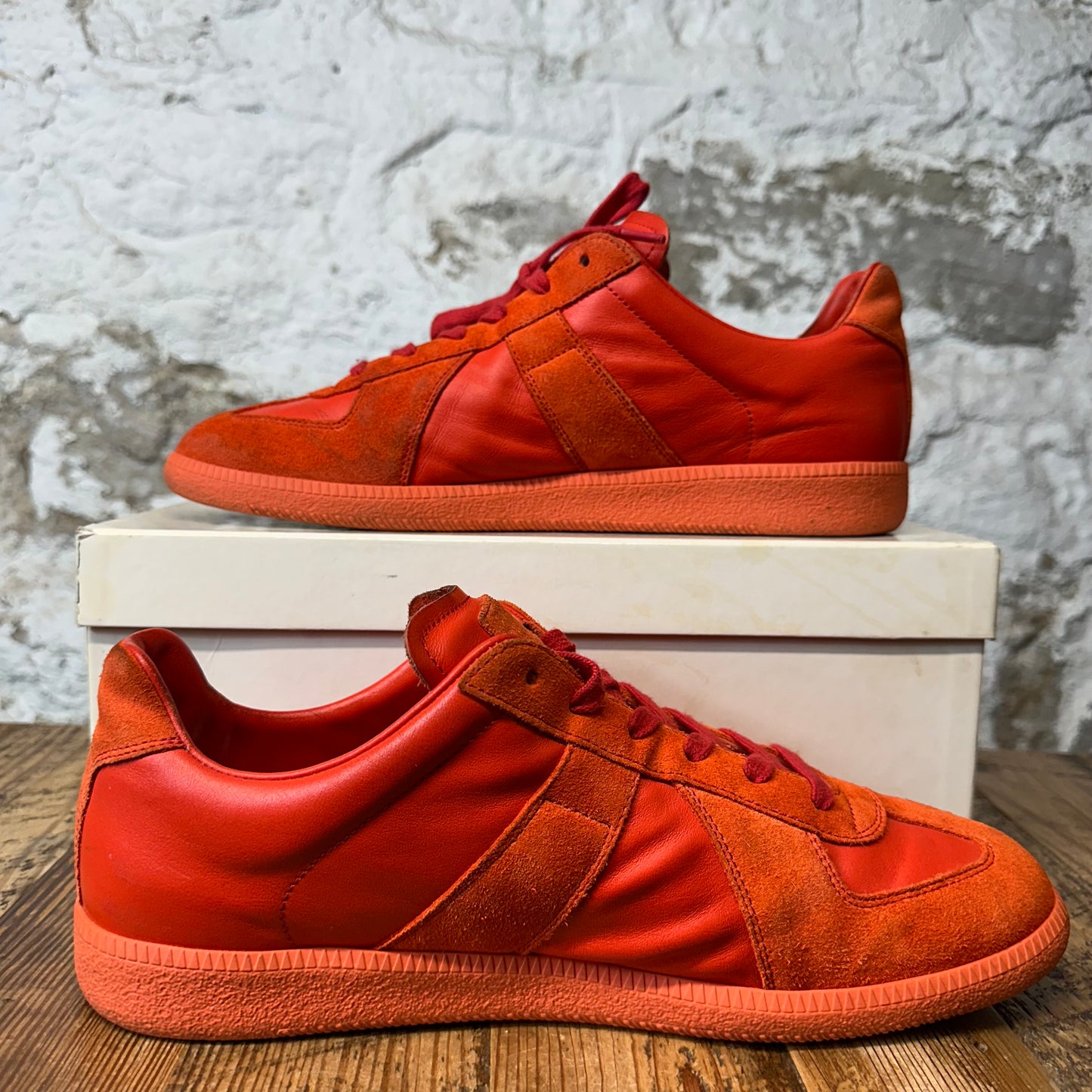 Maison Margiela Replica Orange Sneaker Sz 12 (45)