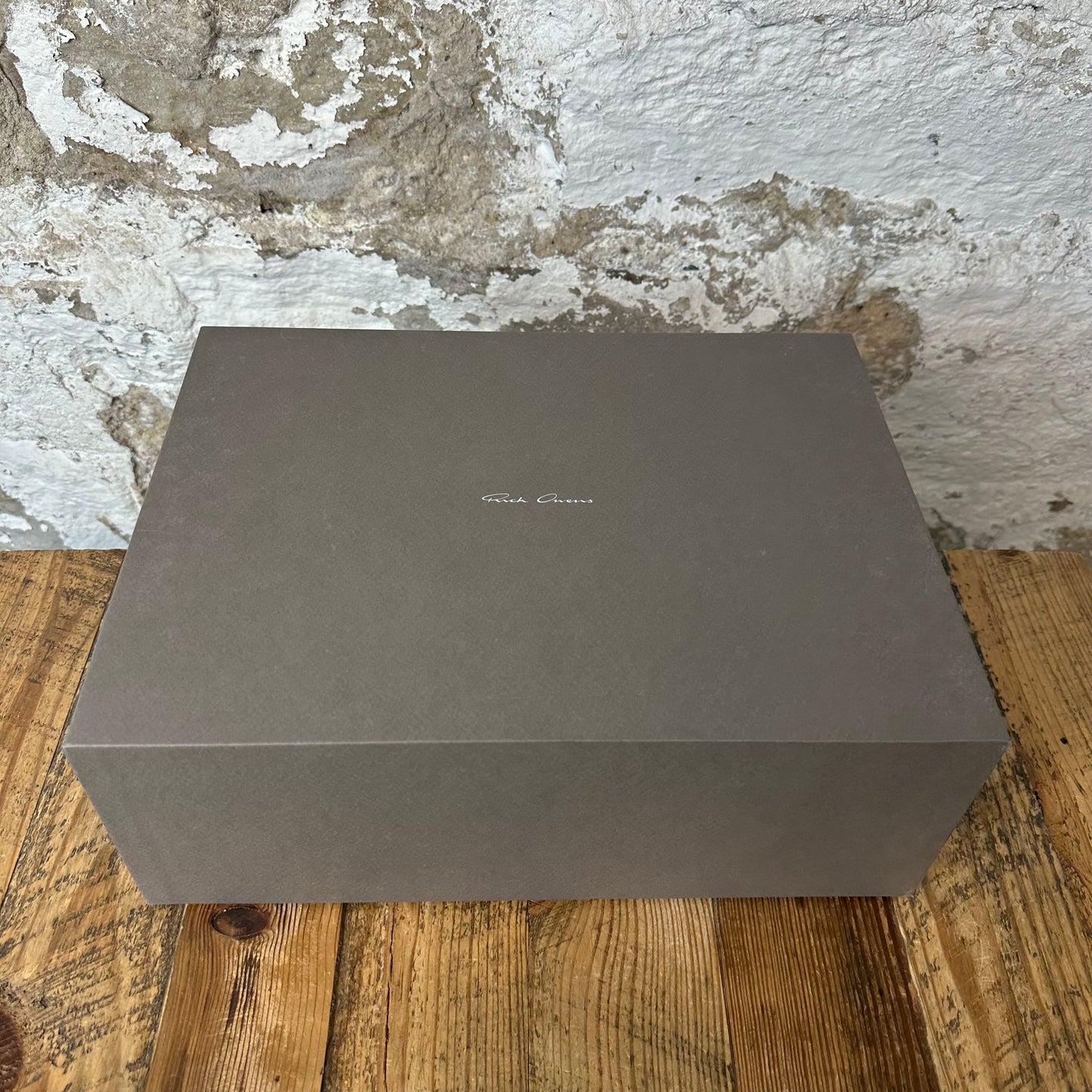 Rick Owens Vintage Pale Blue Milk Sneaker DS