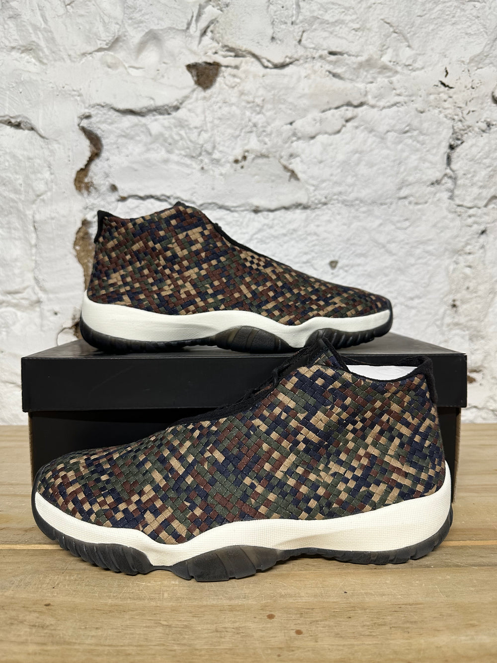 Air Jordan Future Dark Army Camo Sz 9.5 DS