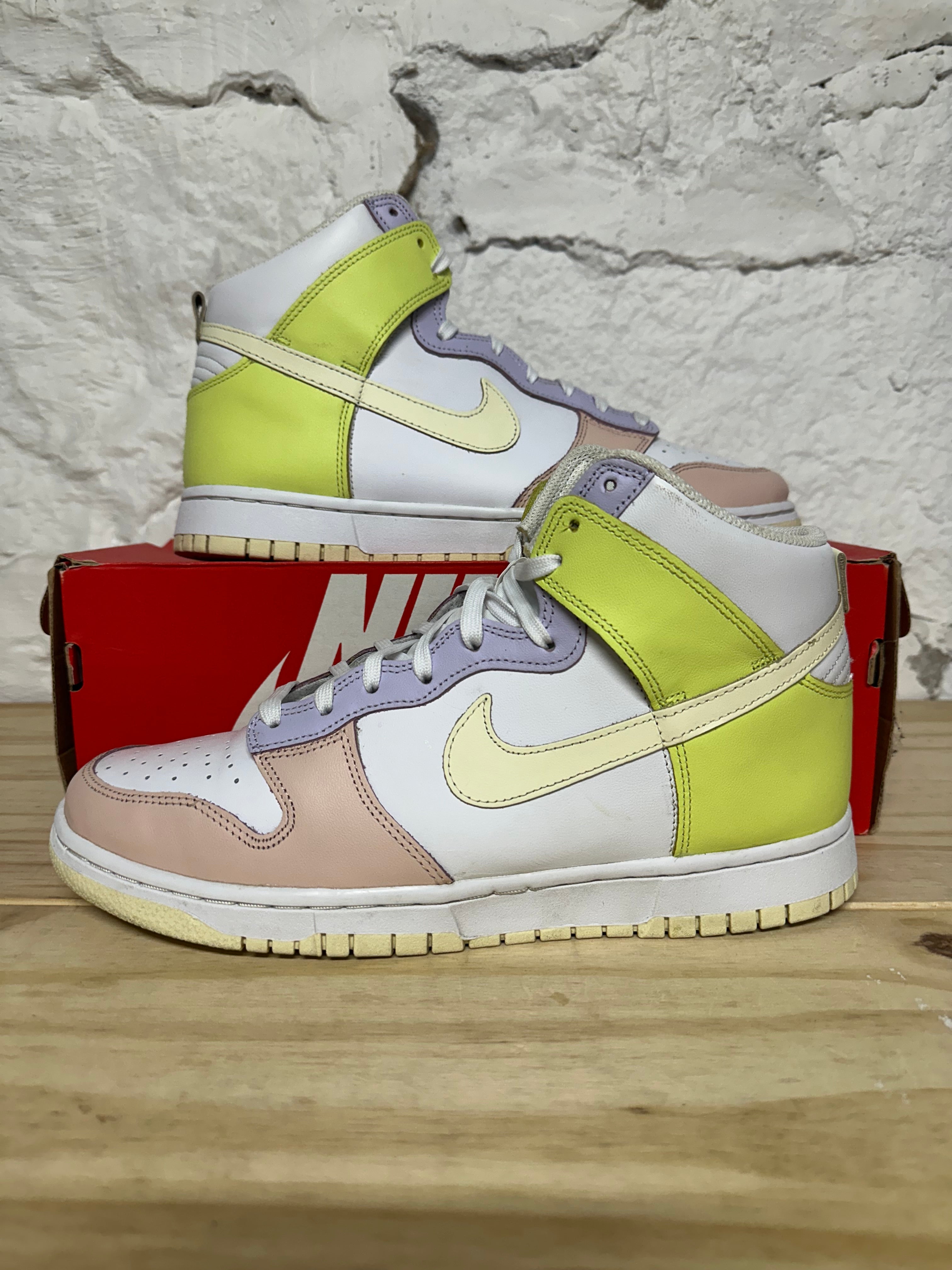 Nike Dunk High Lemon Twist Sz 9.5 (11W)