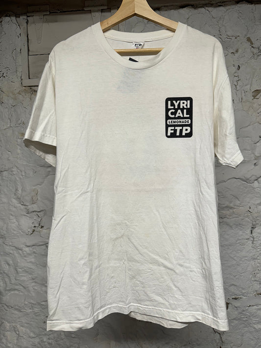 Lyrical Lemonade FTP White T-Shirt Sz L