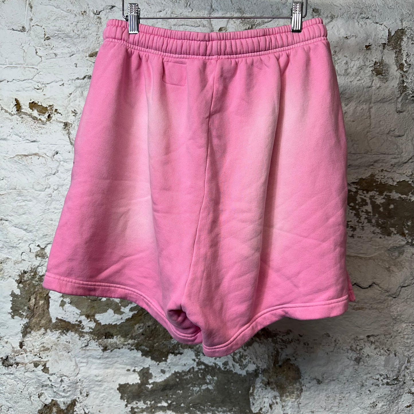 Hellstar Black Flame Pink Sweatshorts Sz M