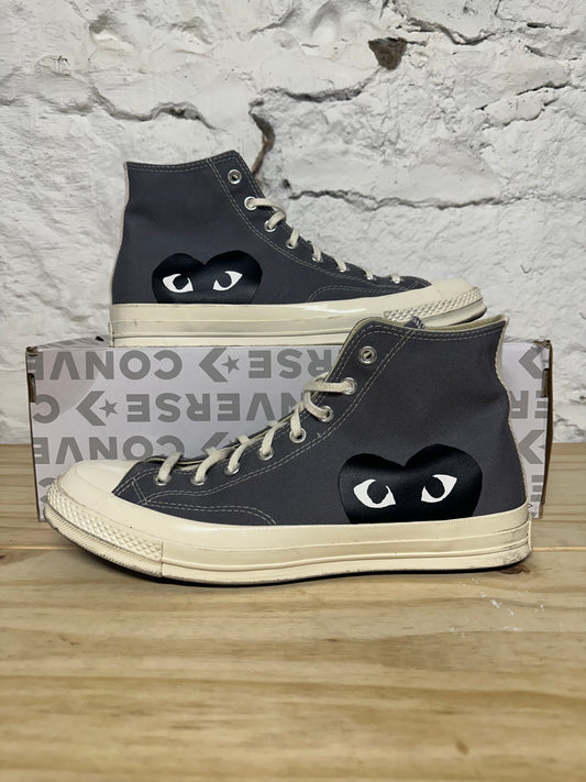 Converse Chuck Taylor All Star 70 Hi CDG Grey Sz 12