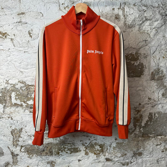Palm Angels Burnt Orange Track Jacket Sz L