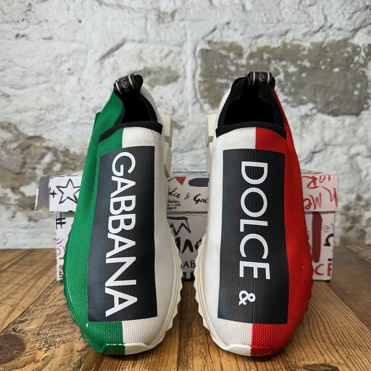Dolce Gabbana Italia Split Sorrento Sneaker Sz 10.5 (43.5)