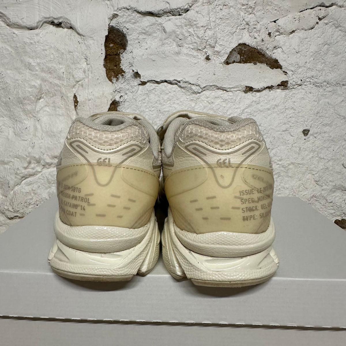 Asics Gel-Kayano 14 SBTG x Limited Edt Monsoon Patrol Cream Sz 10.5