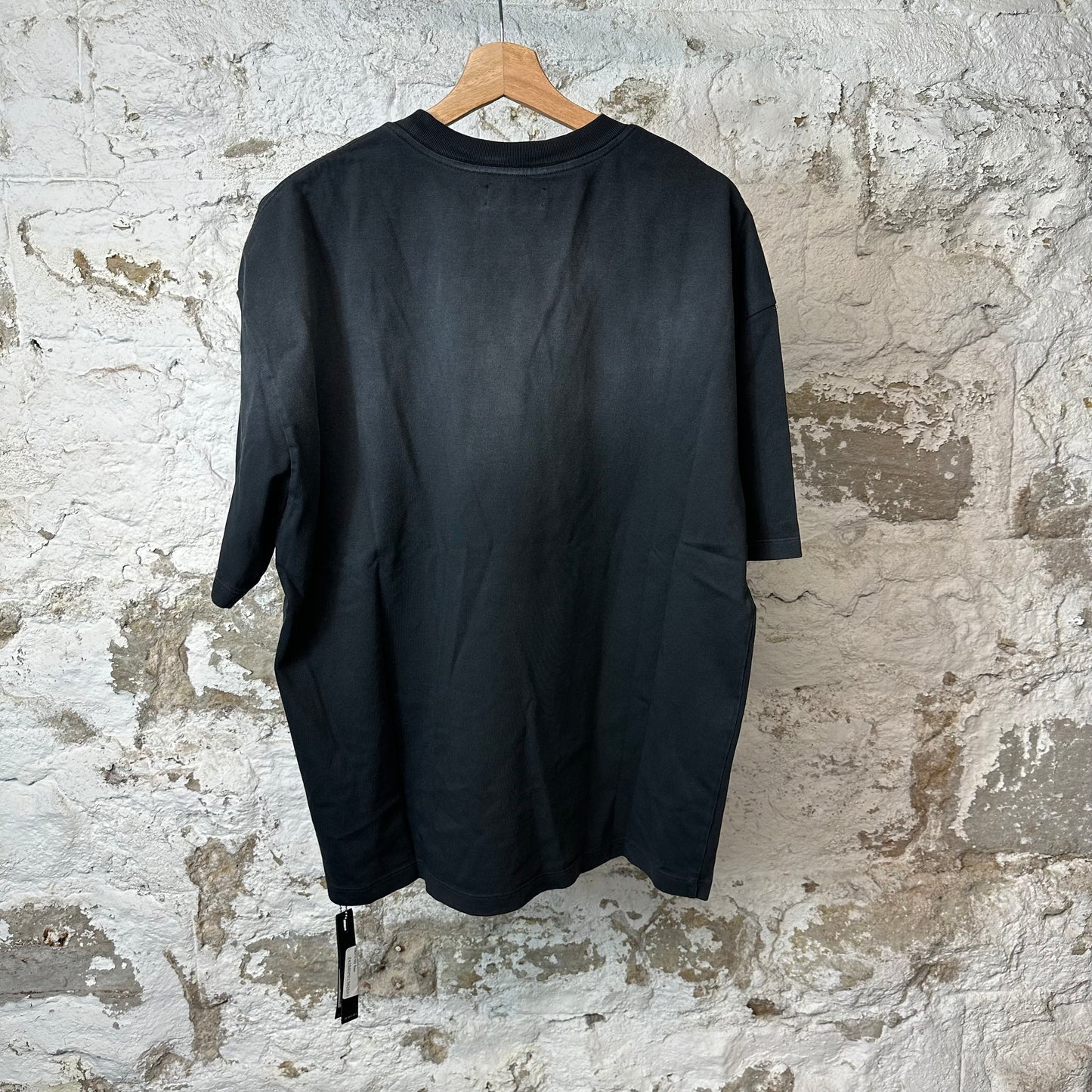 Amiri Vintage Spell T-shirt Faded Black Sz L DS