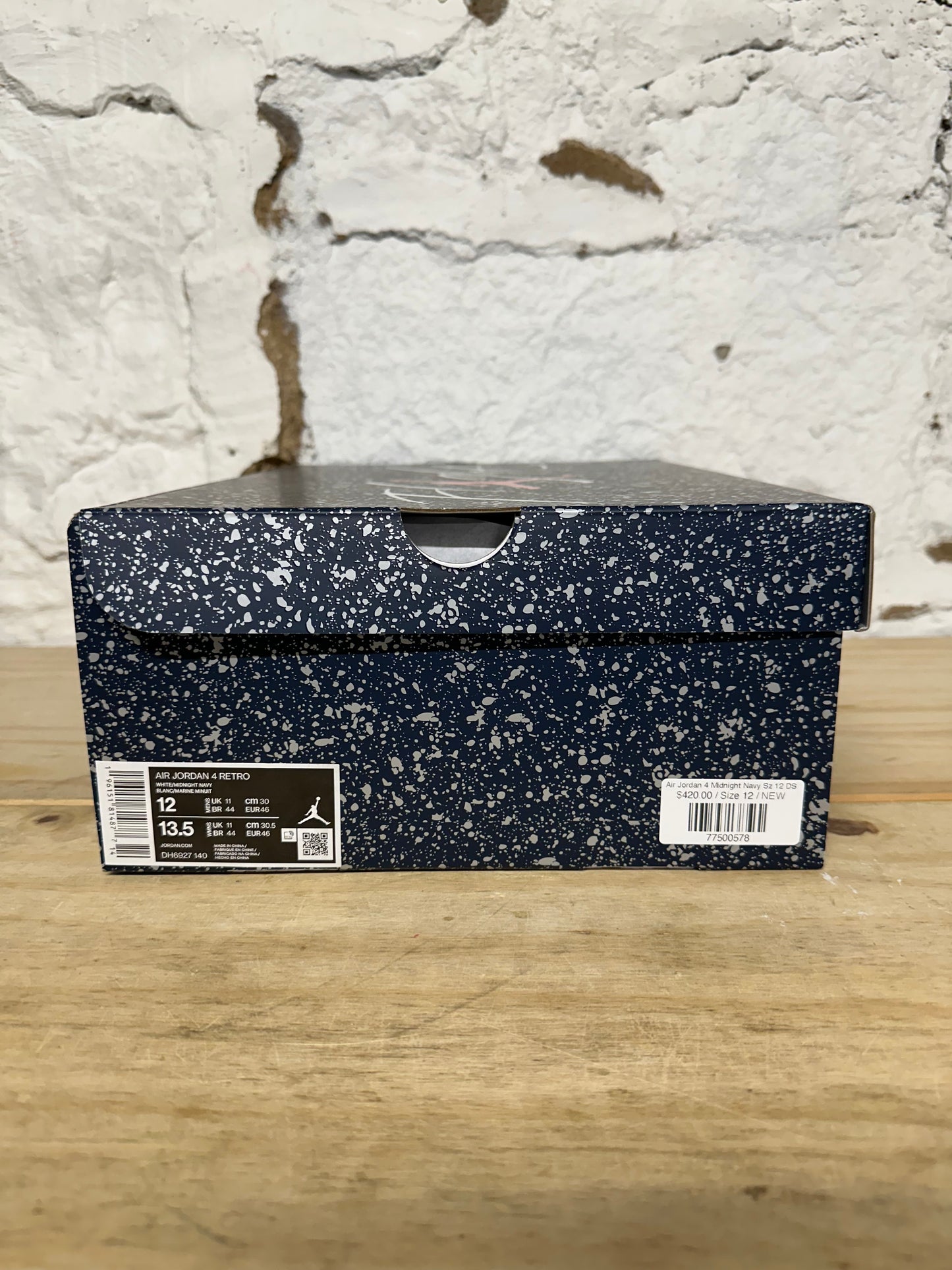 Air Jordan 4 Midnight Navy Sz 12 DS