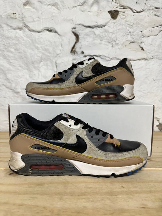 Nike Air Max 90 Alter And Reveal Grey Fog Sz 8.5
