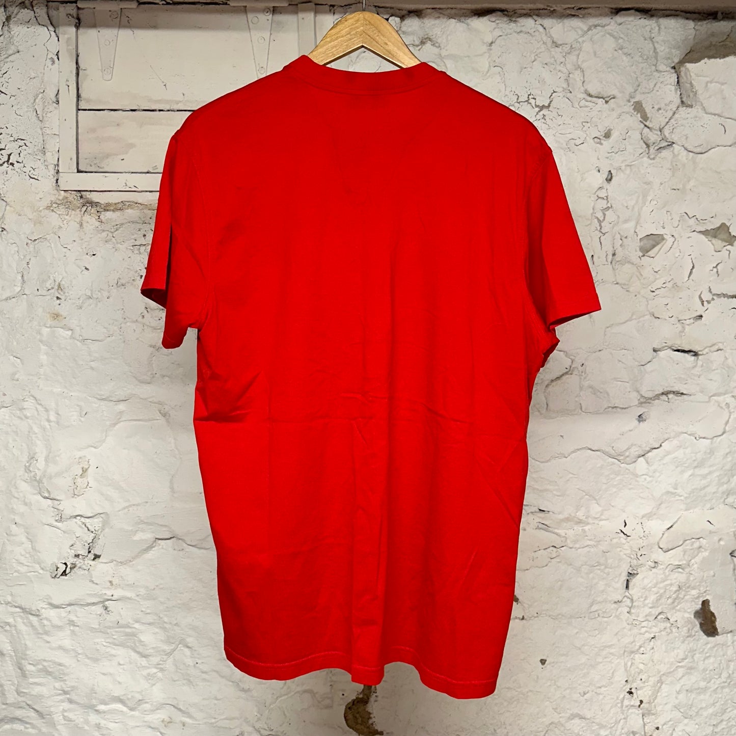 Givenchy Embroidered Red T-Shirt Sz XS
